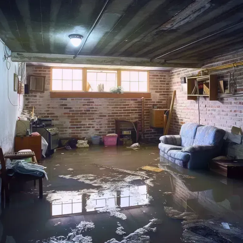 Flooded Basement Cleanup in Long Beach, IN